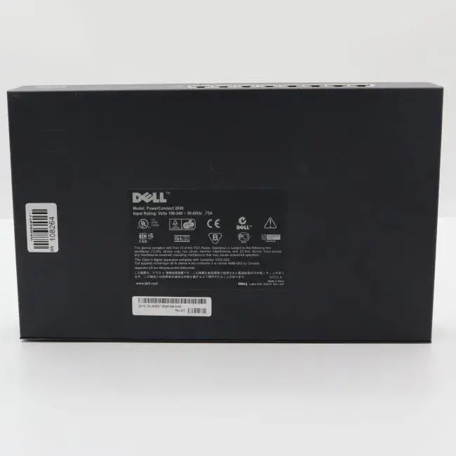 Conmutador Dell PowerConnect 2608 de 8 puertos.webp