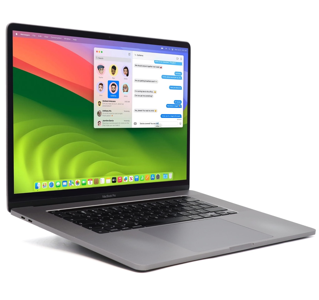 Portátil Apple Macbook Pro 2019 A2141 Touch Bar i9-9980HK 16GB RAM 512GB SSD Radeon Pro 5300M 16"QHD+ Space Gray Clase B Reacondicionado