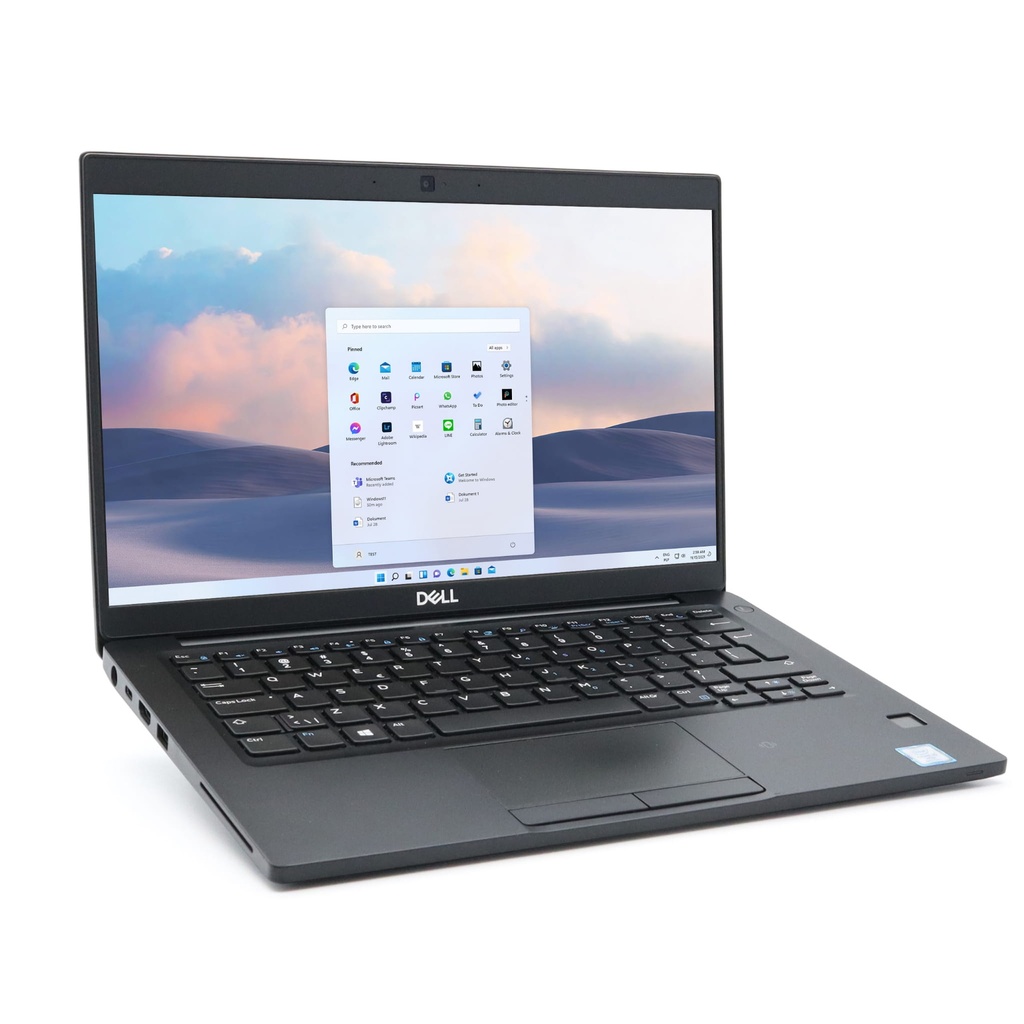 Portátil Dell Latitude 7390 i5-8350U 8GB RAM 256GB SSD 13,3" FHD Windows 11 Clase A Reacondicionado