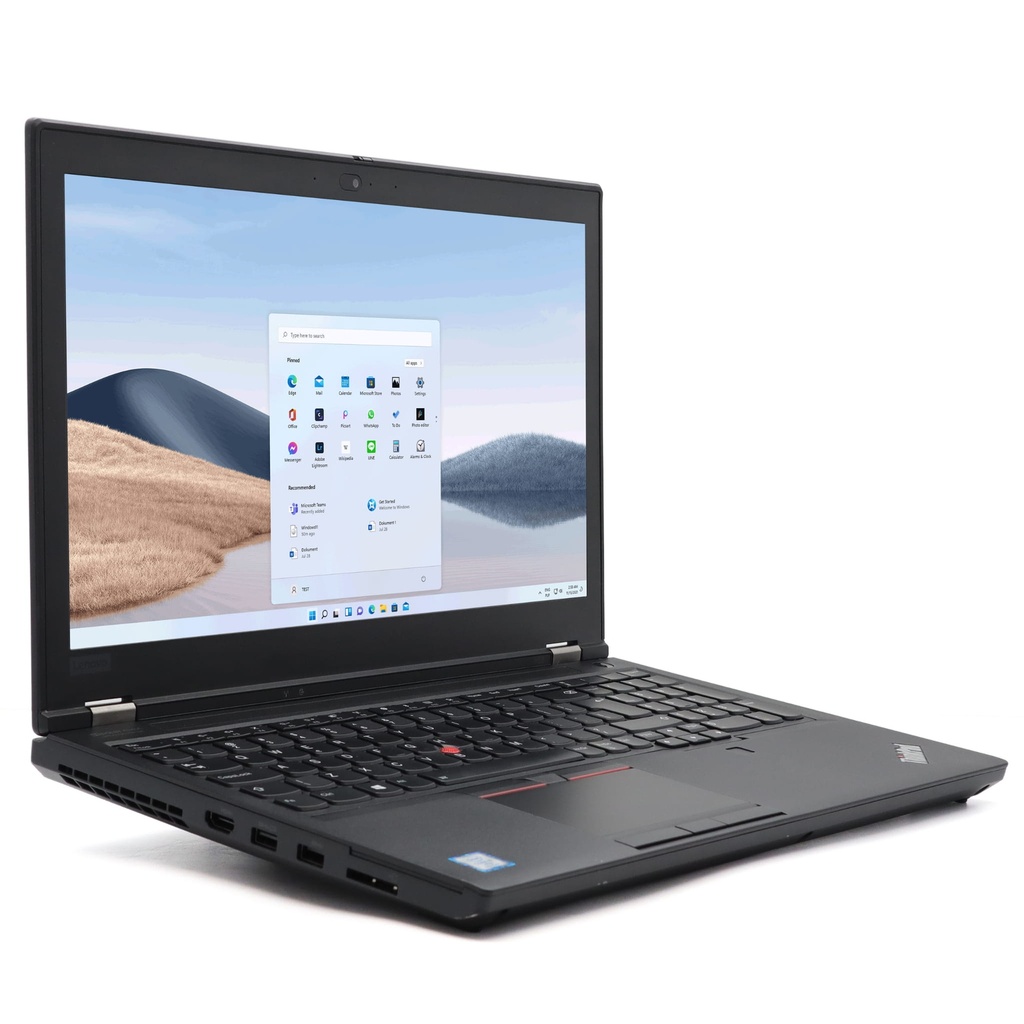 [6555P] Portátil Lenovo ThinkPad P53 i7-9850H 32GB 1TB NVIDIA T1000 15,6" FHD W11 Clase A