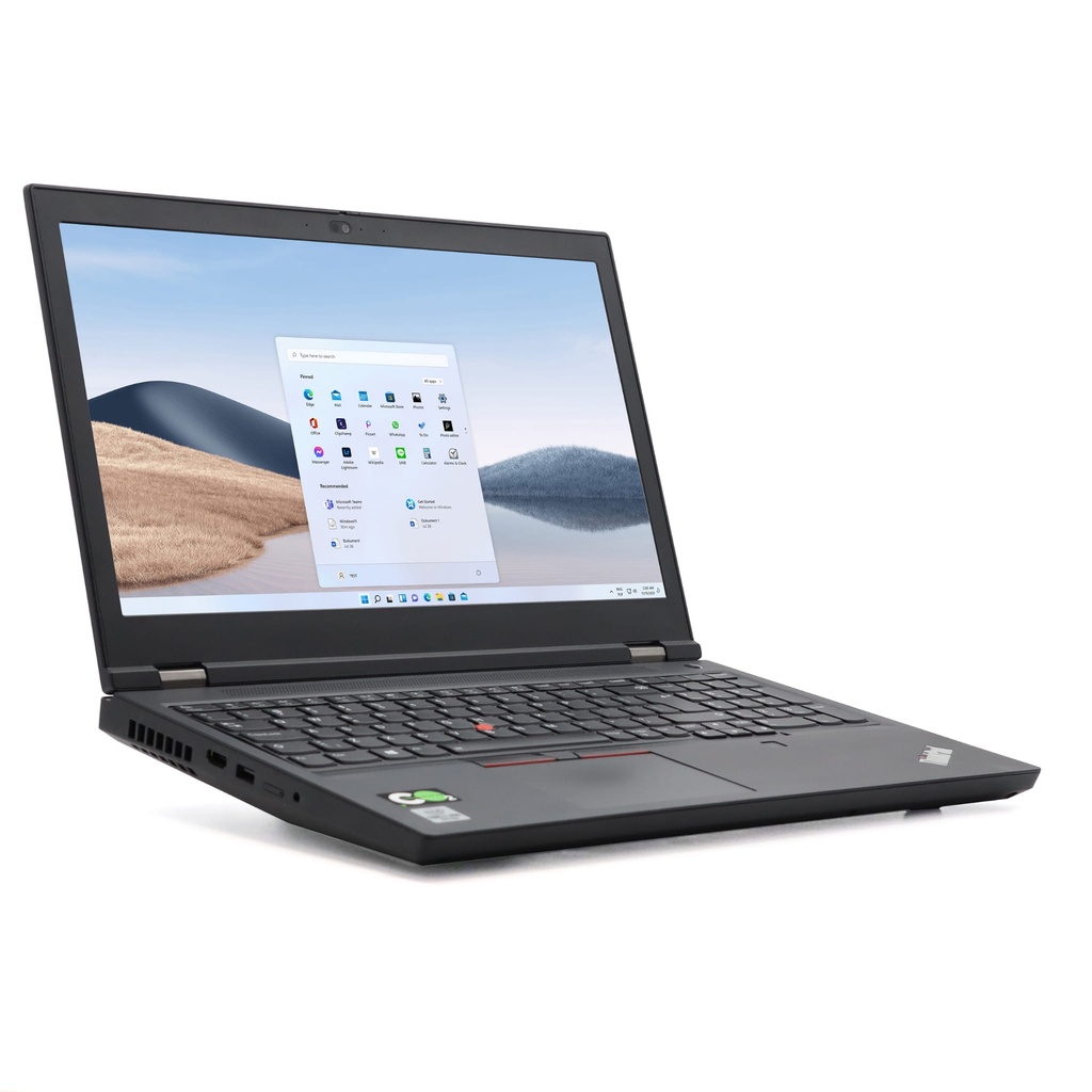 [6744P] Portátil Lenovo ThinkPad P15 Gen 1 i7-10750H 32GB RAM 1TB SSD Nvidia Quadro T1000M 15,6" FHD W11 Clase A
