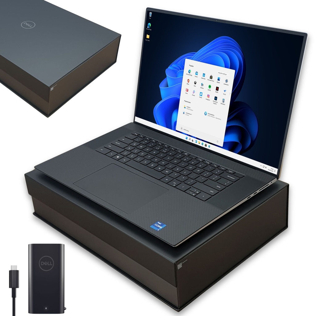 [8606] Portátil Dell XPS 17 9710 i7-11800H 16GB RAM 2TB NVMe 17" WUXGA Nvidia RTX 3050 Win 11 W11 Clase A