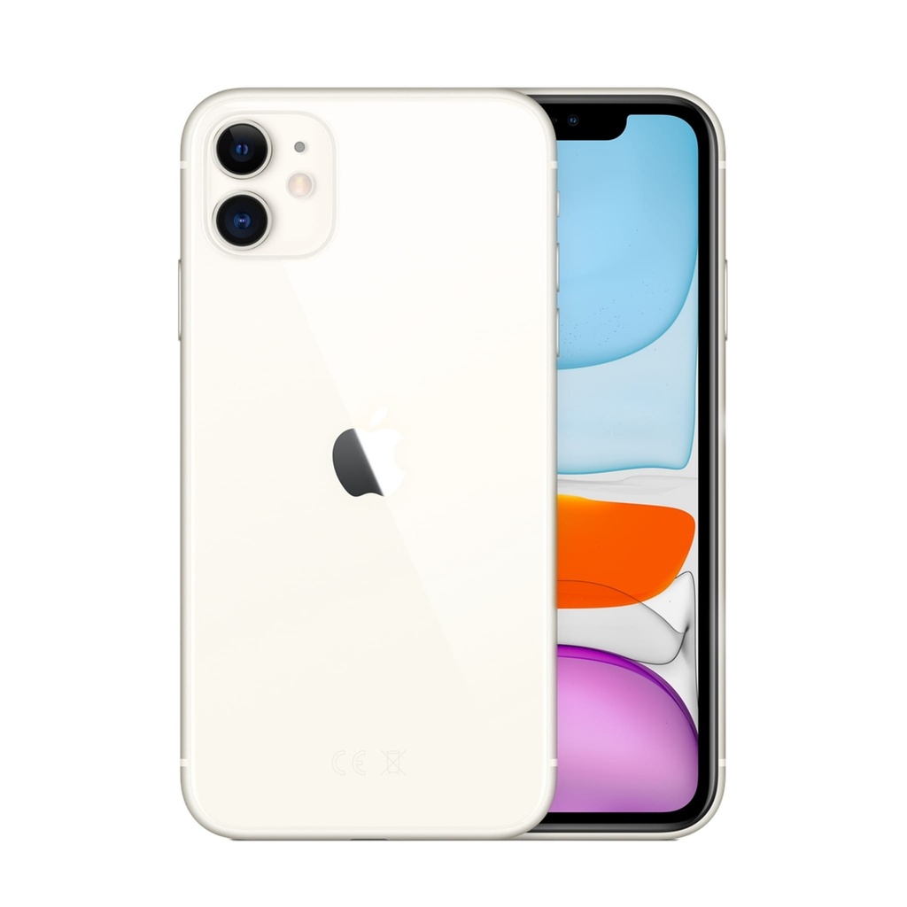 [SM-4401] Smartphone Apple iPhone 11 A2221 4GB/64GB Blanco 6,1" Clase A