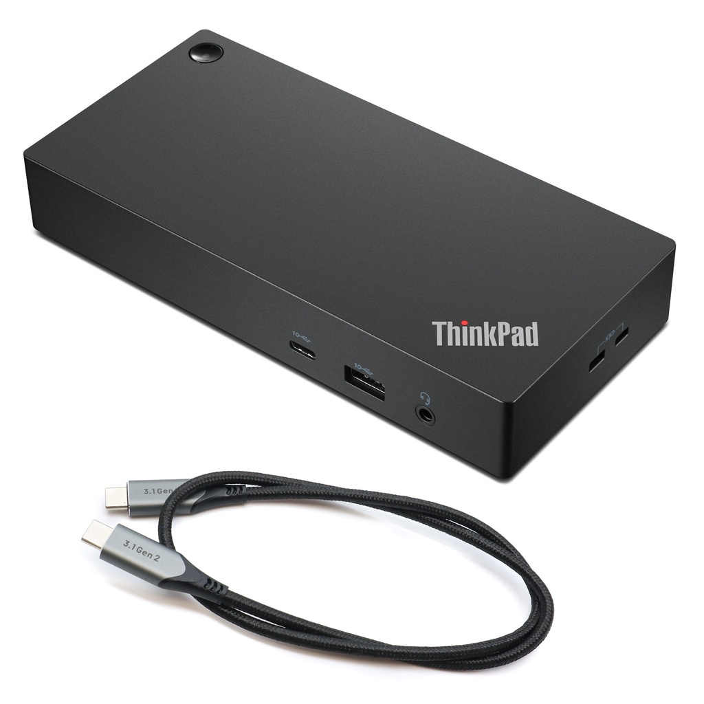 Stacja dokująca Lenovo 40A9 Thinkpad USB-C + kabel USB C Reacondicionado