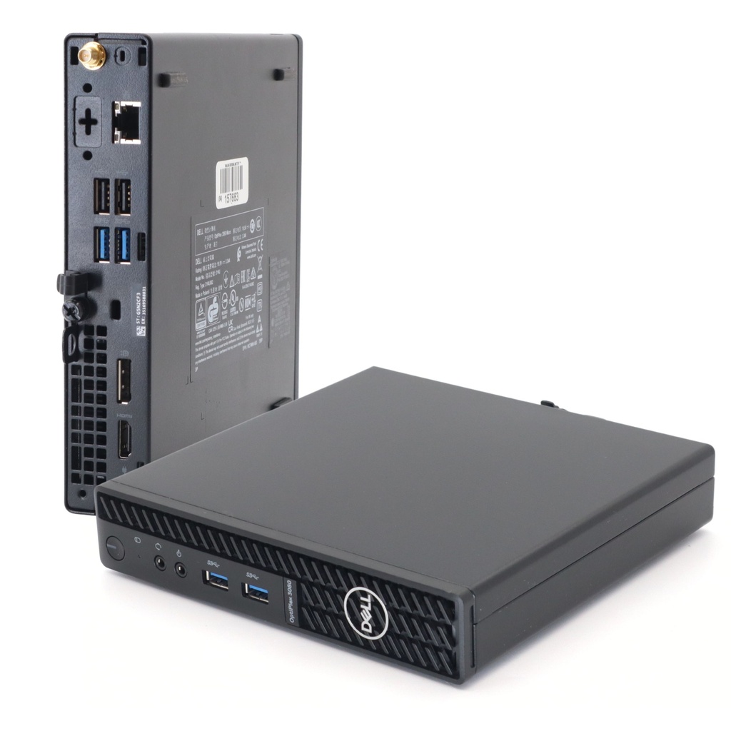 Komputer Dell OptiPlex 3080 Tiny i5-10500T 16GB 256GB + WiFi Windows 11 Reacondicionado