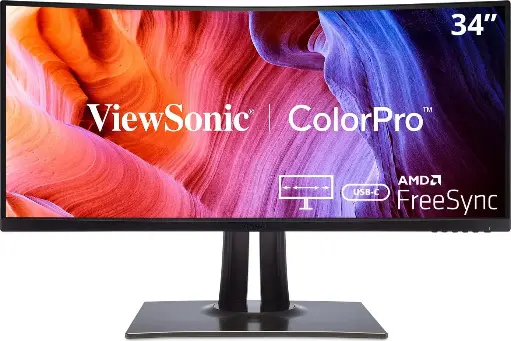 [OTK — 3383] Monitor LED ViewSonic VP3481A 34" UWQHD PLS Clase A 