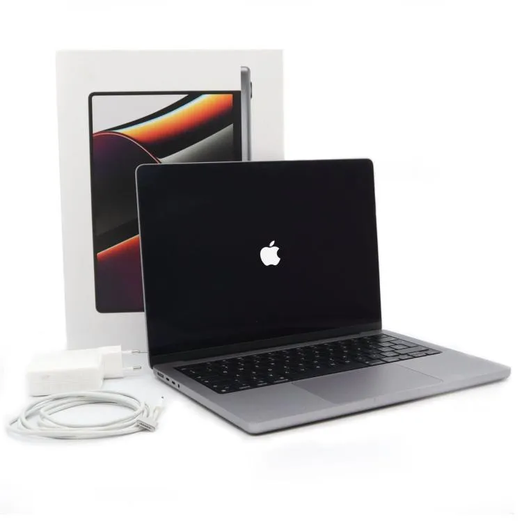 [5683Box_1-OTK] Apple MacBook Pro A2442 2021 M1 PRO 32GB RAM 512GB SSD 14,1" ,gris espacial ,clase A, reacond.
